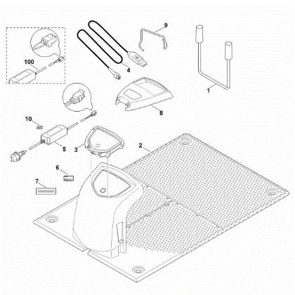 Picture of H - Special tool RMI 422.0