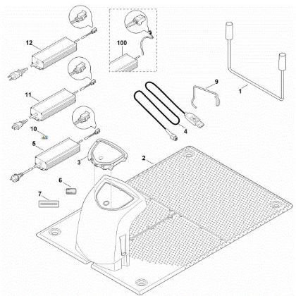Picture of H - Special tool RMI 632.0 P