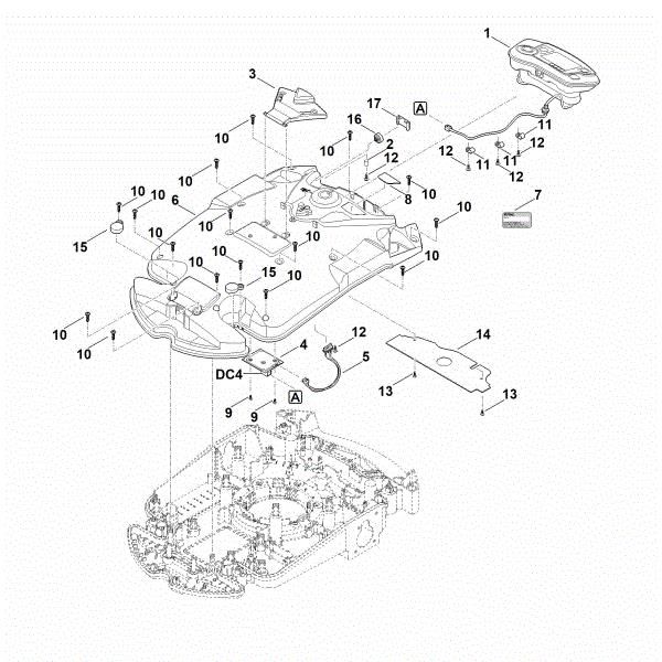 Picture of B - Housing upper part RMI 632.1 P