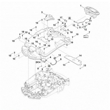 Picture of B - Housing upper part RMI 632.1 PC