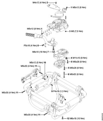 Tightening torques BT 130 BT 130 brand Stihl