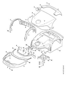 Picture of A - Machine cover iMOW 6.0