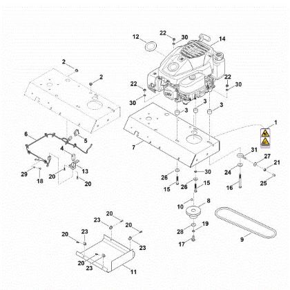 Picture of C - Engine, drive GH 370.1 S