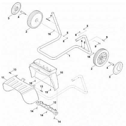 Picture of D - Wheel carrier GH 370.1 S