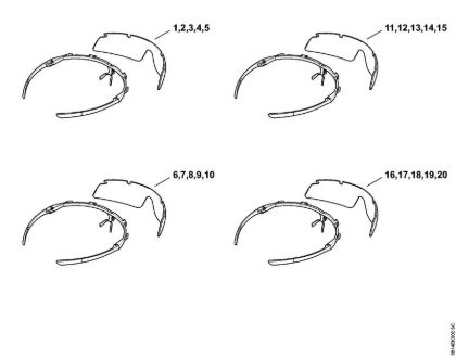 SUPER FIT safety glasses Face shields and ear defenders SUPER FIT safety glasses, clear brand Stihl
