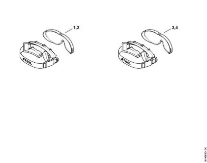 ULTRASONIC safety glasses Face shields and ear defenders ULTRASONIC safety glasses, tinted brand Stihl
