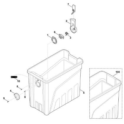 Picture of E - Catcher basket GE 135.0 L