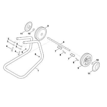 Picture of C - Wheel carrier GE 35 L