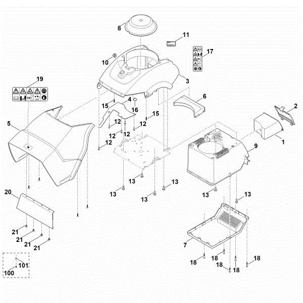 Picture of B - Housing GE 450.1