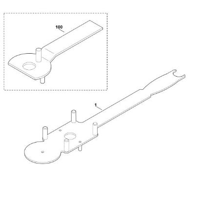 Picture of B - Special tool ADC 600