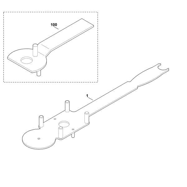 Picture of B - Special tool ADC 600