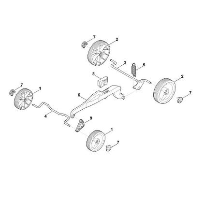 Picture of C - Chassis, height adjustment MA 339.0