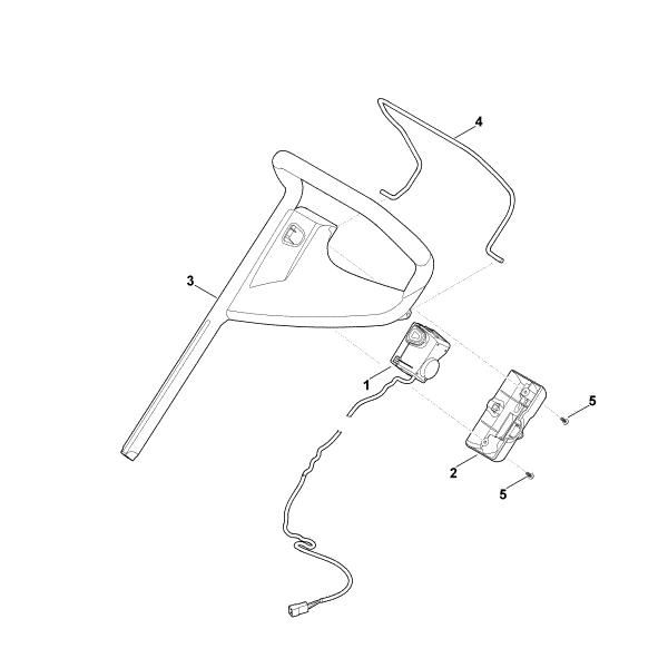 Picture of A - Handle upper part MA 339.0 C