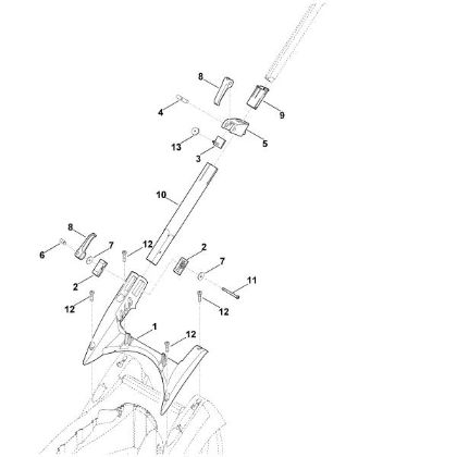 Picture of B - Handle lower part MA 339.0 C