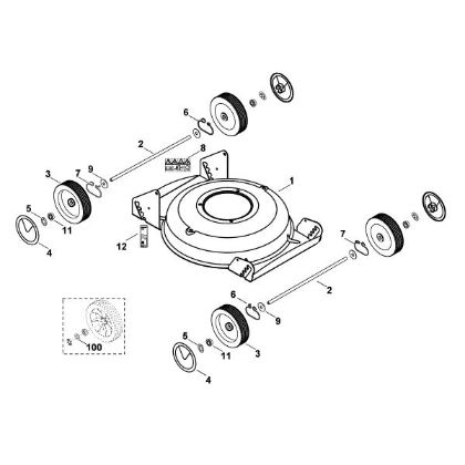 Picture of B - Housing, chassis MB 2.1 R