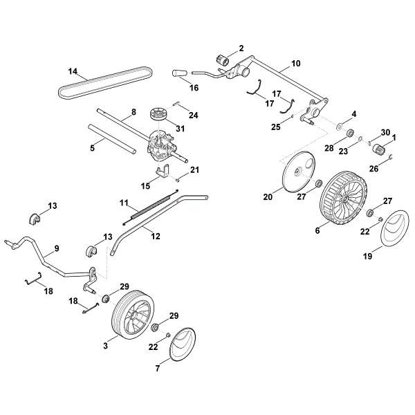 Picture of C - Chassis, Gear box MB 248.1 T