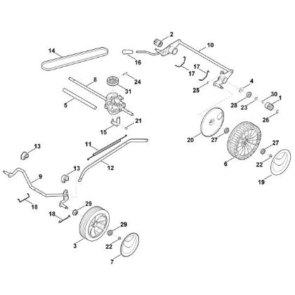 Picture of C - Chassis, Gear box MB 248.2 T