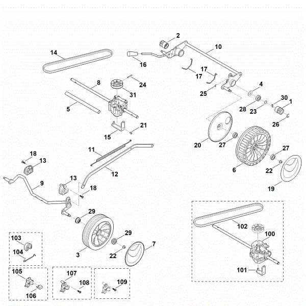 Picture of C - Chassis, Gear box MB 248.3 T