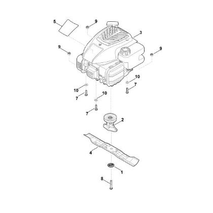 Picture of D - Engine, blade MB 248.4