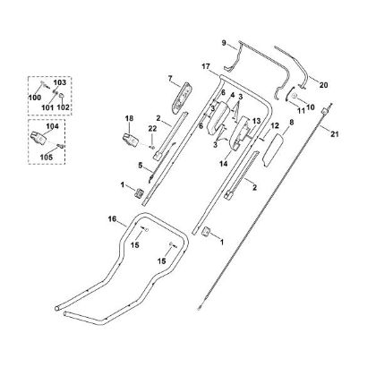 Picture of A - Handle MB 3 RC