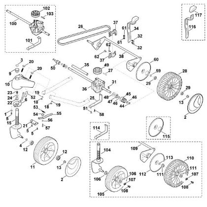 Picture of C - Chassis MB 3 RT MB 3 RC