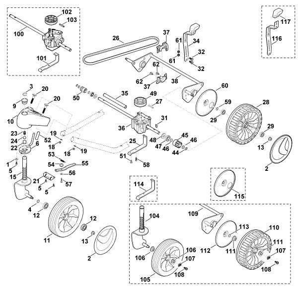 Picture of C - Chassis MB 3 RT MB 3 RC