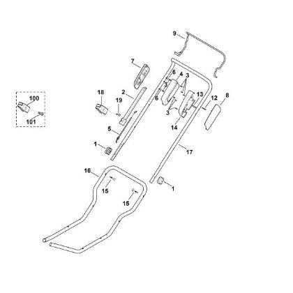Picture of A - Handle MB 3.0 RX