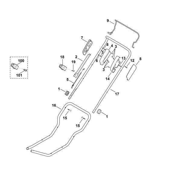 Picture of A - Handle MB 3.0 RX