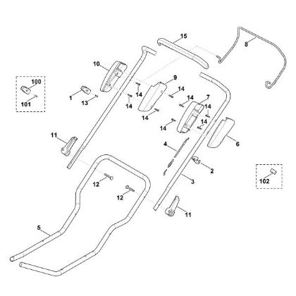 Picture of A - Handle MB 3.1 RC