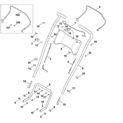 Picture of A - Handle MB 4.0 RTP