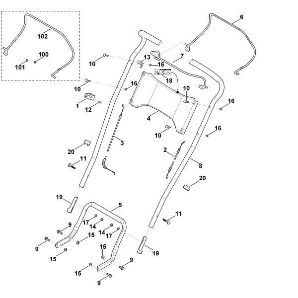 Picture of A - Handle MB 4.0 RTP