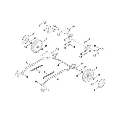 Picture of D - Rear axle, height adjustment MB 4.0 RV