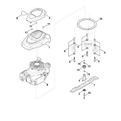 Picture of E - Engine, blade MB 4.0 RV