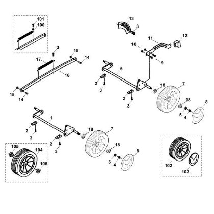 Picture of C - Chassis MB 400 M
