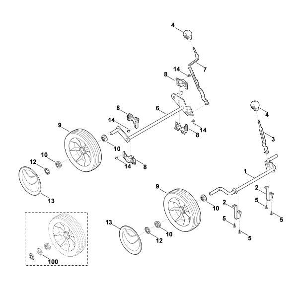Picture of C - Chassis MB 443.0