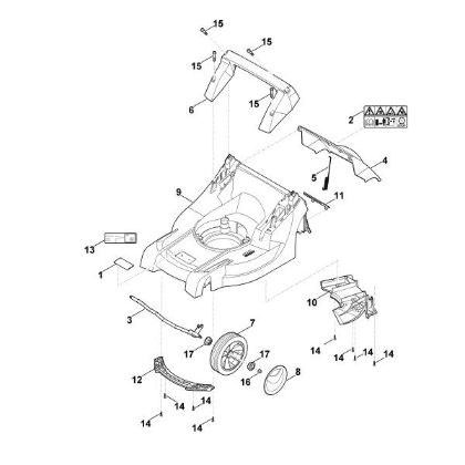Picture of B - Housing, Front axle MB 443.1 T