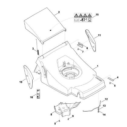 Picture of B - Housing MB 448.0