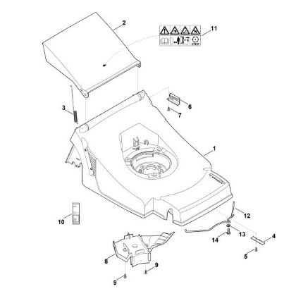 Picture of B - Housing MB 448.0 TX