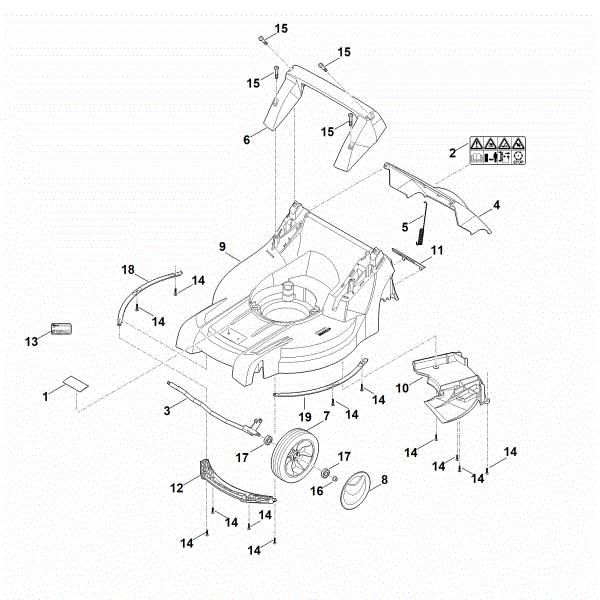 Picture of B - Housing, Front axle MB 448.1 T