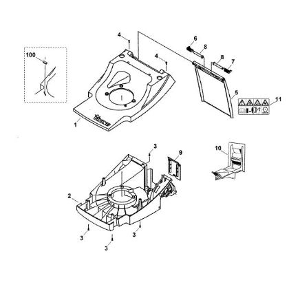 Picture of B - Housing MB 450 M