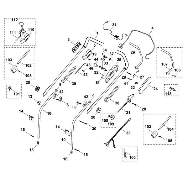 Picture of A - Handle MB 455