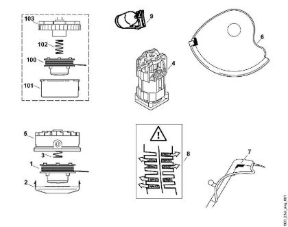A - Spare parts TE TE 300 brand Viking