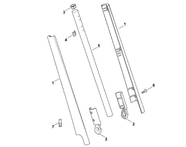 Picture of B - Drive tube assembly TE 310
