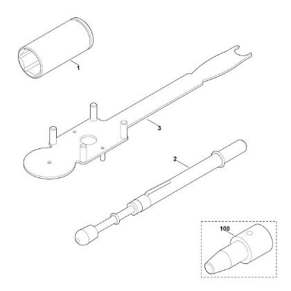 Picture of H - Special tool LB 540