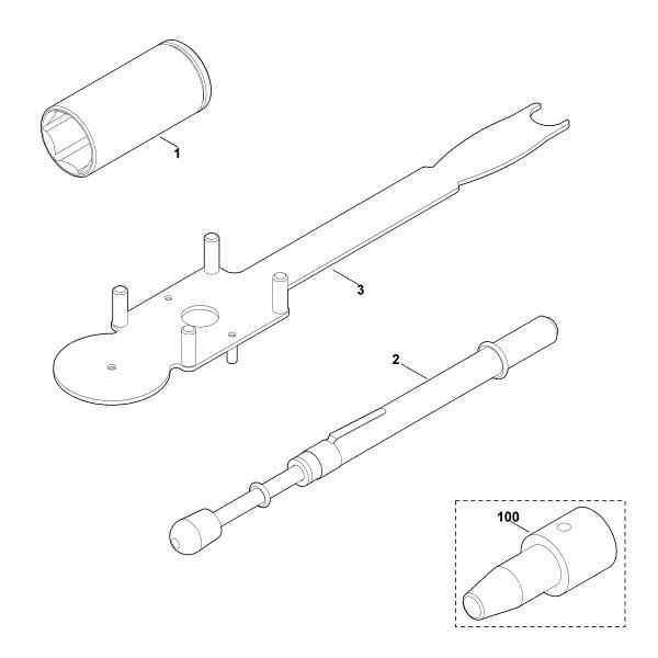 Picture of H - Special tool LB 540