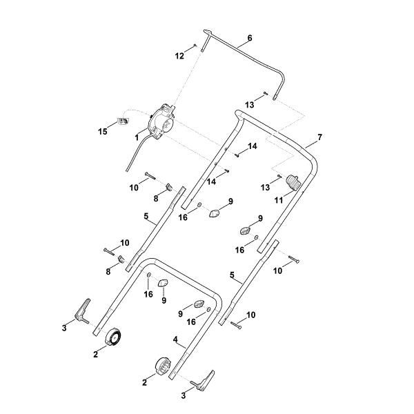 Picture of A - Handle LE 240.0