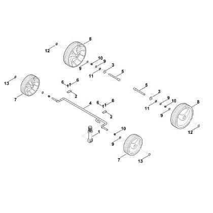 Picture of C - Chassis, height adjustment LE 240.0