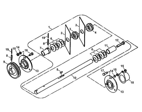 Picture of B - Blade wheel RL 455 B
