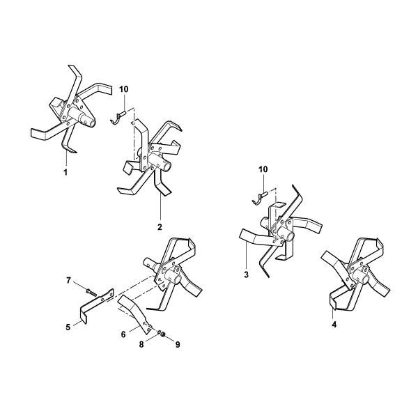 Picture of A - Special blade set AEM 500
