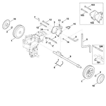 Picture of B - Chassis HB 445.0